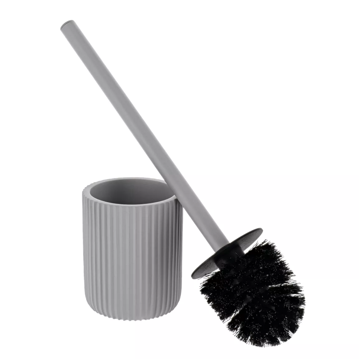Brosse WC Timeless Strié Gris clair