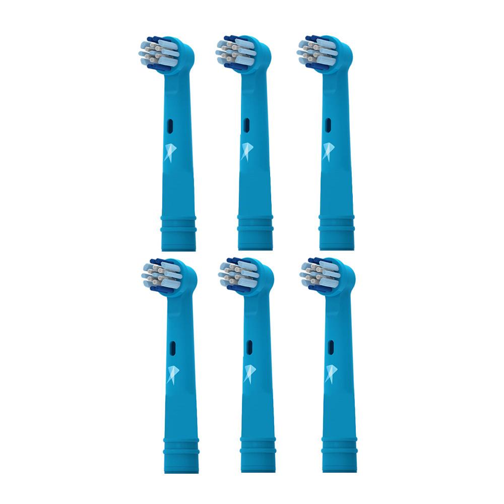 Prodental x6 Brossettes de Rechange Rotative Prodental Healthy Kids Logan The Shark