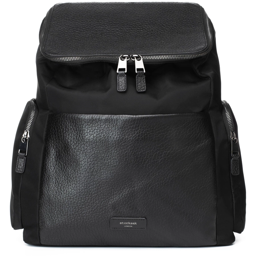 storksak Wickelrucksack Alyssa Black