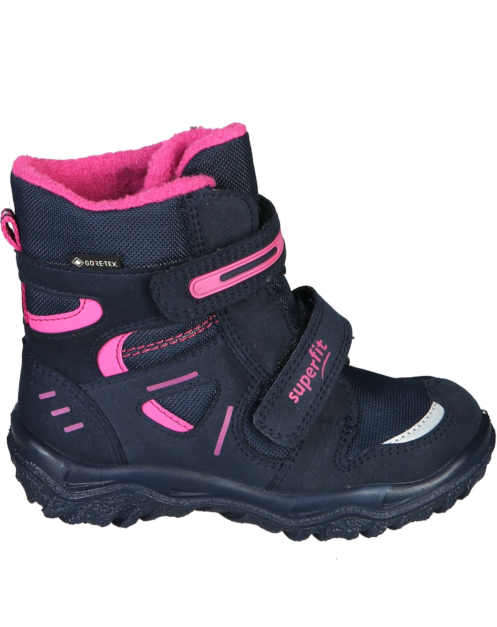 Klett-Stiefel HUSKY in blau/rosa