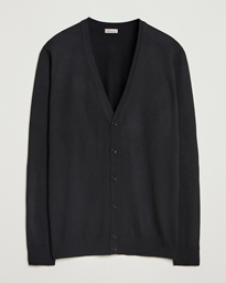 Stenströms Merino Cardigan Black