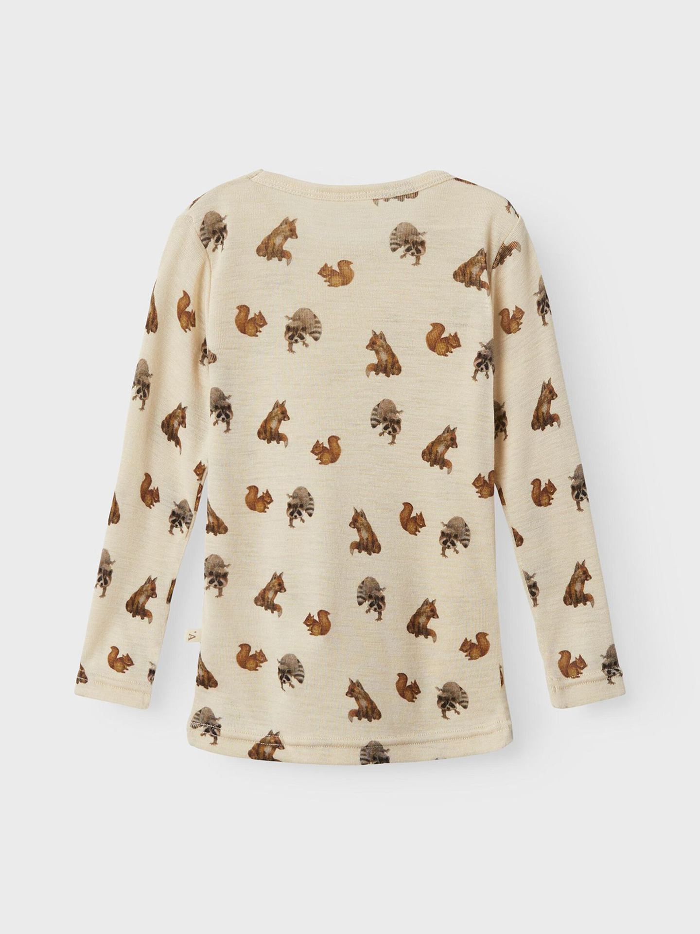 Nimo Long Sleeve Slim Wo/Mo Top Aop