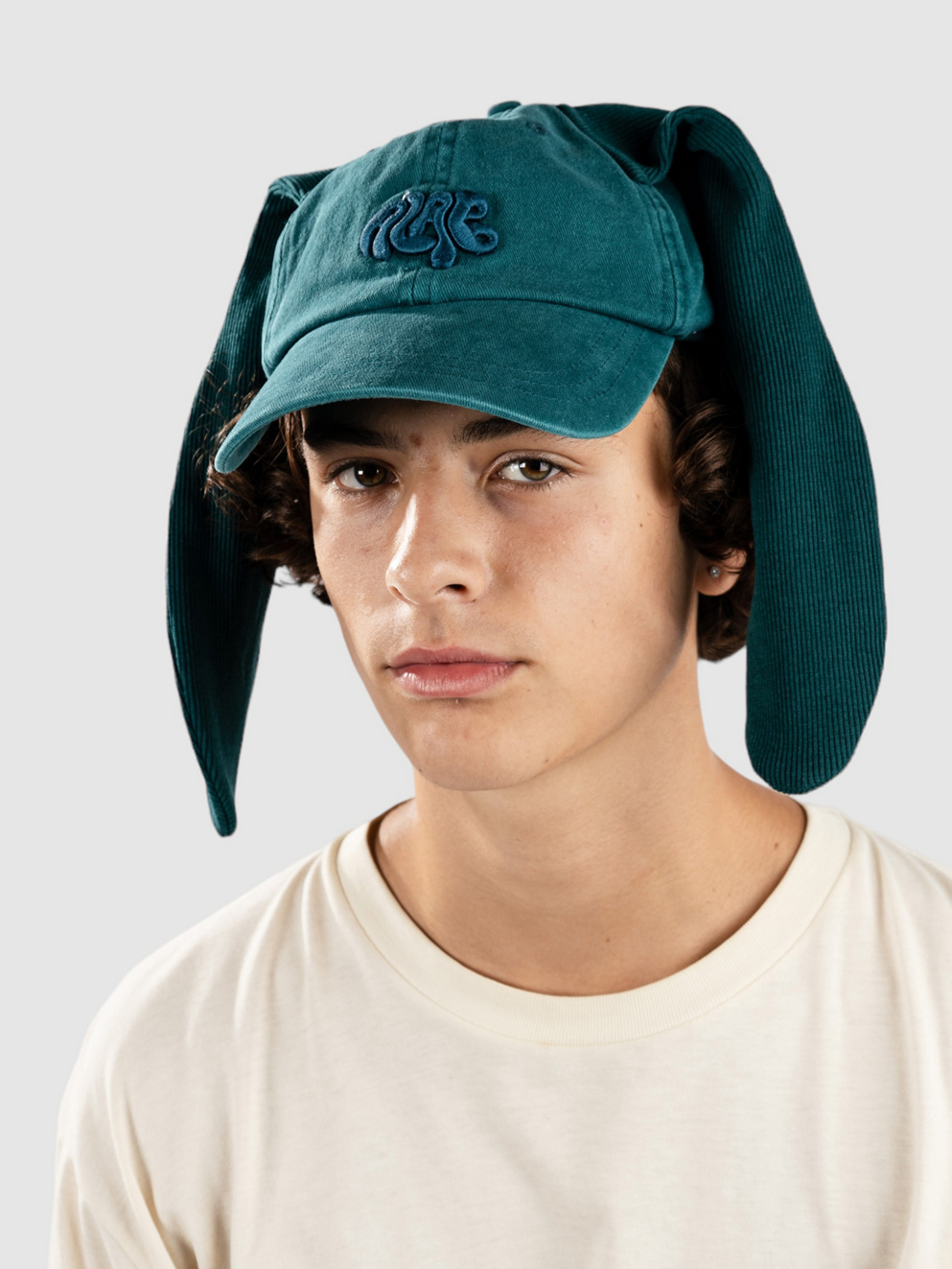 A.LAB Rabbit Season Dad Hat Cap turquoise/aqua