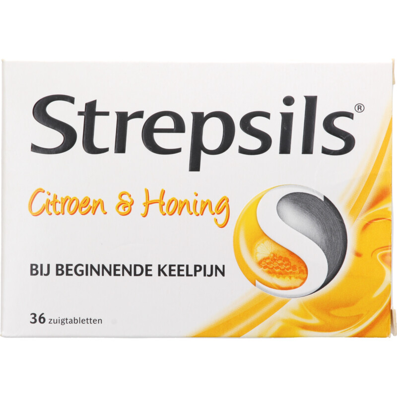 Strepsils Keeltabletten citroen & honing