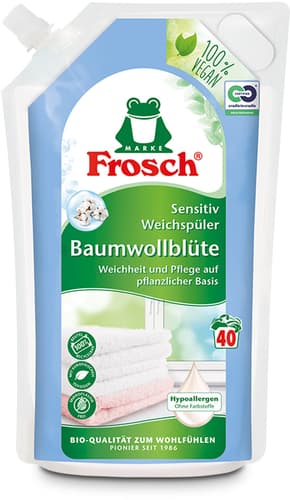 Frosch Baumwollblüte Senstiv Weichspüler (40WL)