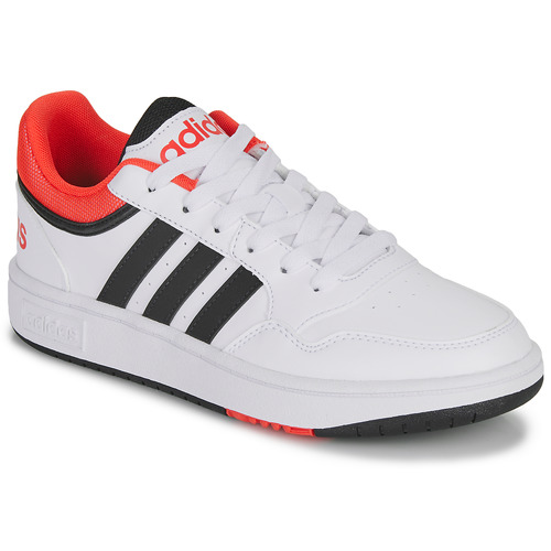 Adidas Sportswear - HOOPS 3.0 K - Blanc / Noir / Rouge