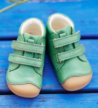 Bundgaard Lauflernschuh - Petit Velcro - Green