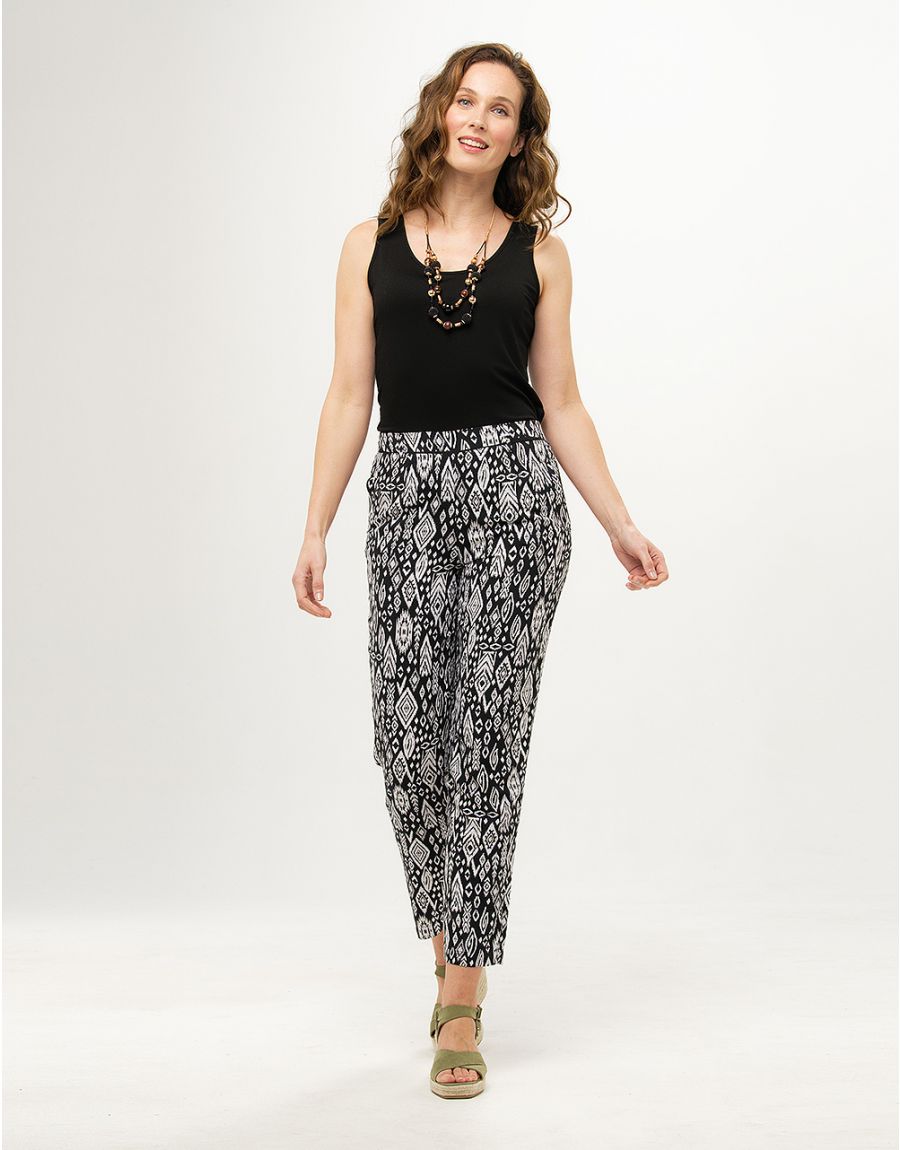 Pantalon fluide noir