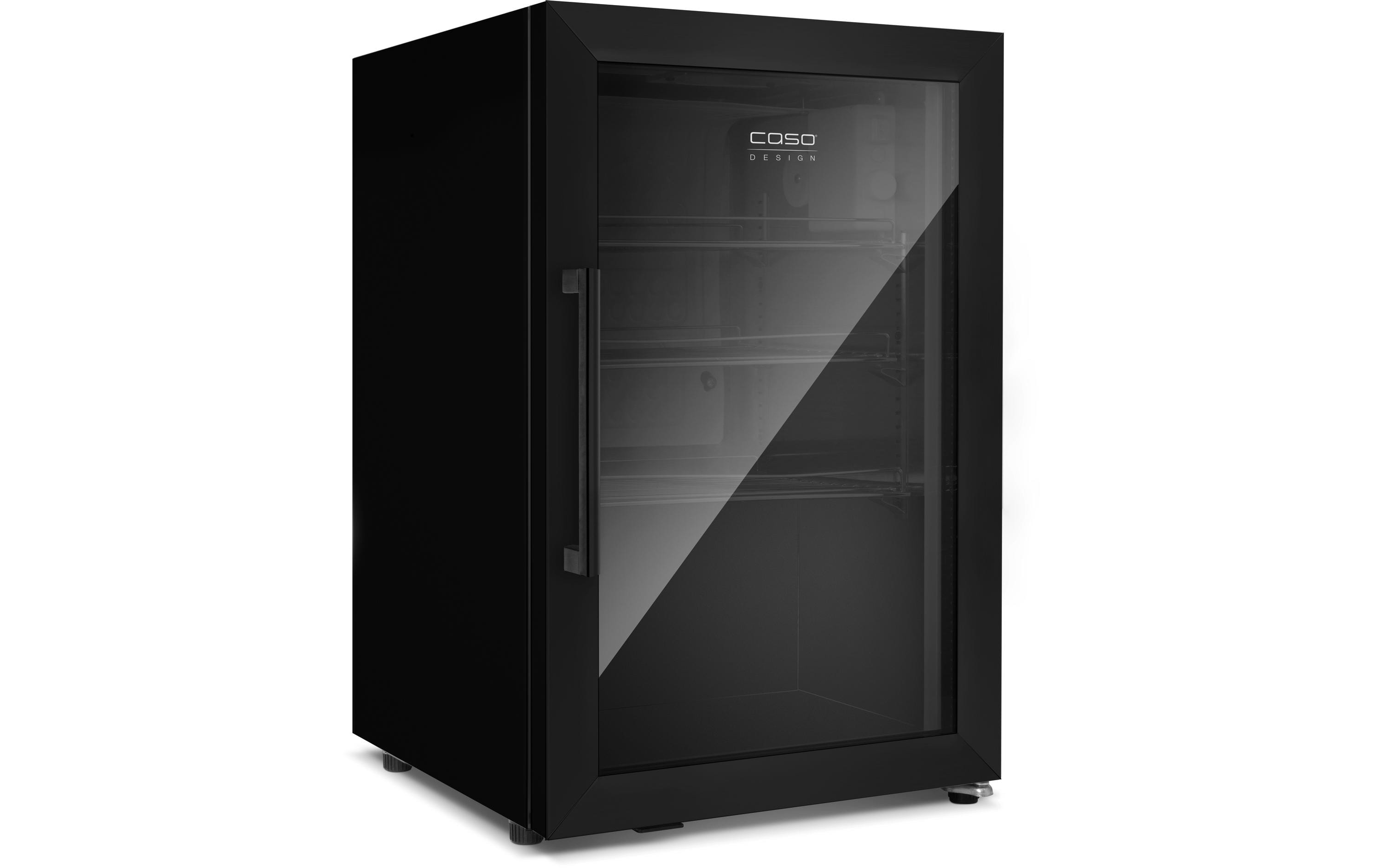 Weinkühlschrank Barbecue Cooler R Schwarz, Rechts<br>Freistehender Weinklimaschrank mit Kompressortechnik