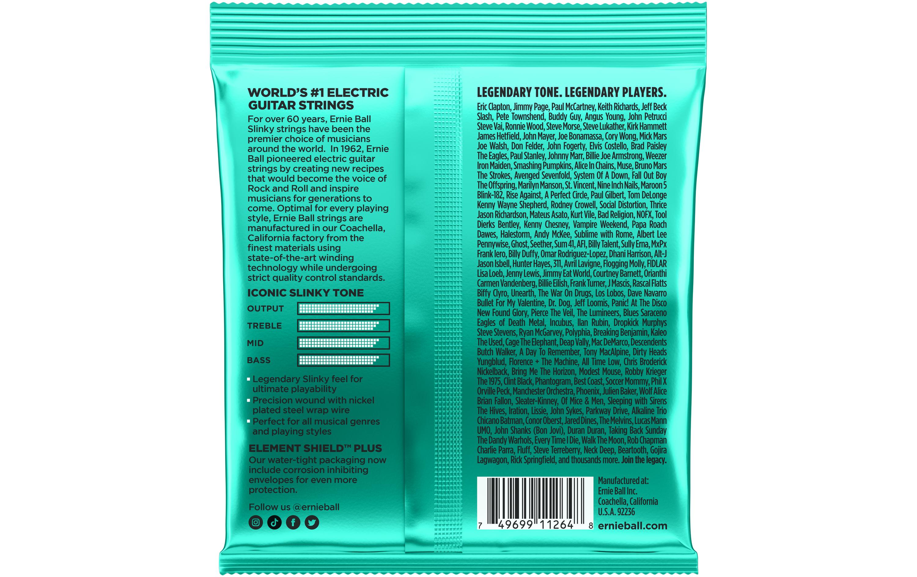 Gitarrensaiten 3626 Not Even Slinky – 12-56, 3er PackMultipack-Saitensatz für E-Gitarre