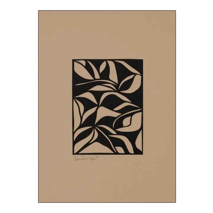 Poster and Frame Leaves No. 1 - The Poster Club - Sans cadre