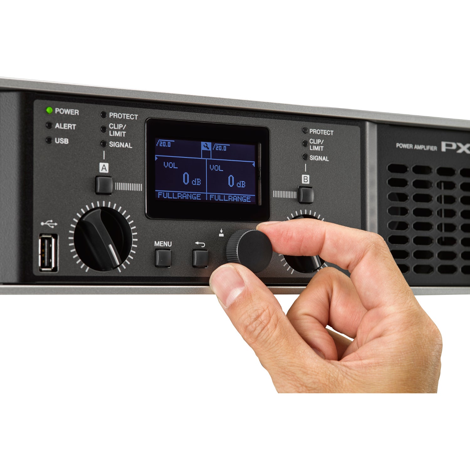 Yamaha PX3 klasse D versterker 2x 500W @ 4 Ohm