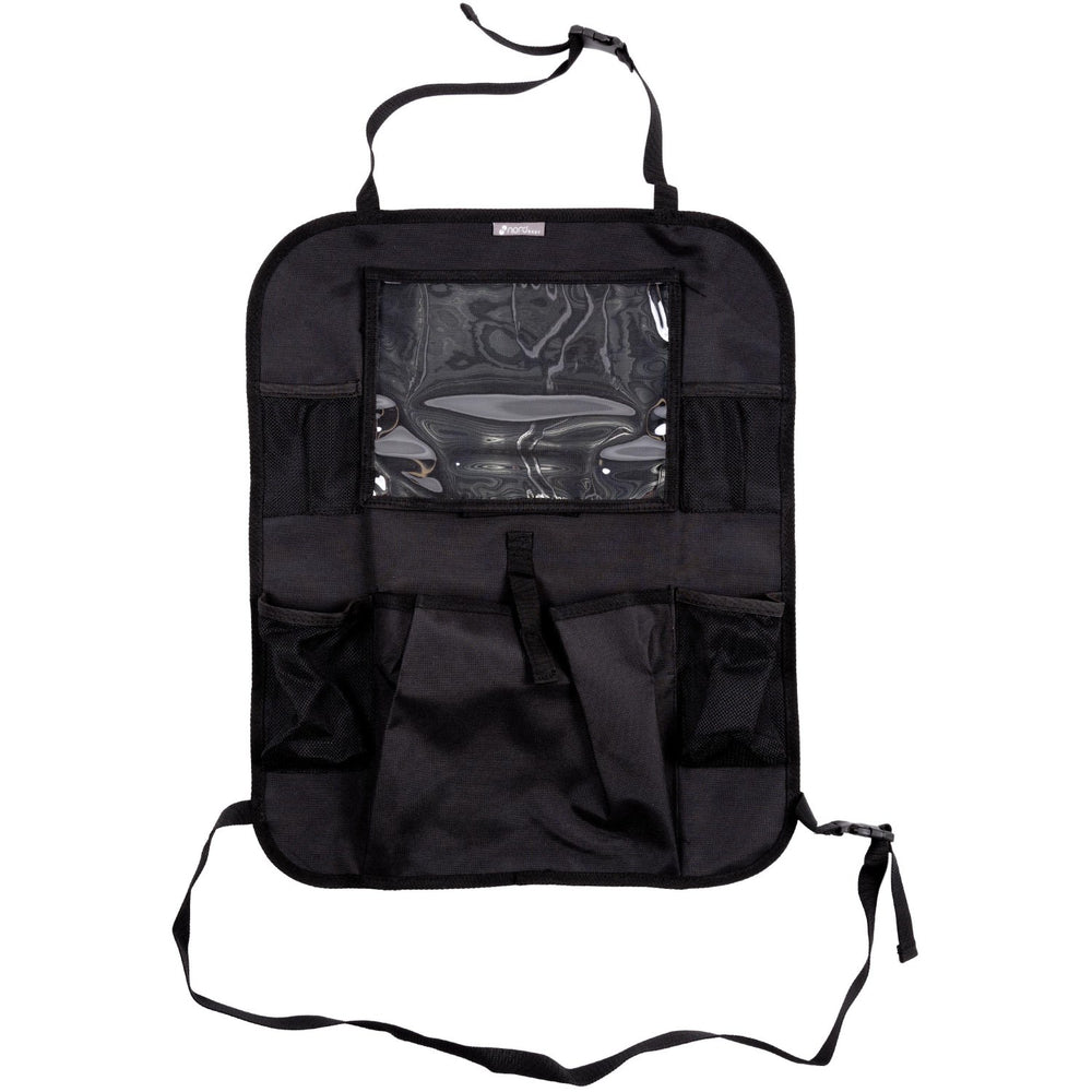 Køb Nordbaby Black Bil Bagsæde Organiser Med Tablet Holder