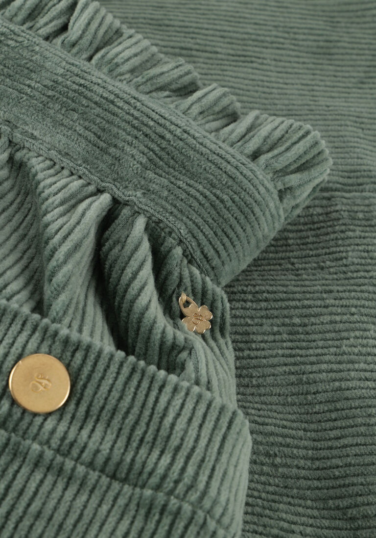 SCOTCH & SODA groene scotch & soda minirok corduroy mini skirt