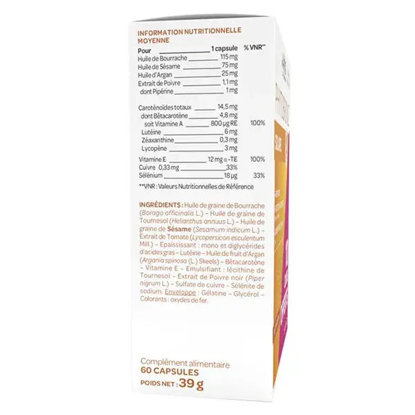 Arkopharma Phytobronz Préparateur Solaire 2 x 30 capsules Huiles Végétales