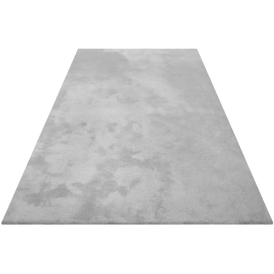 Wecon home basics Hochflorteppich Vanessa hellgrau