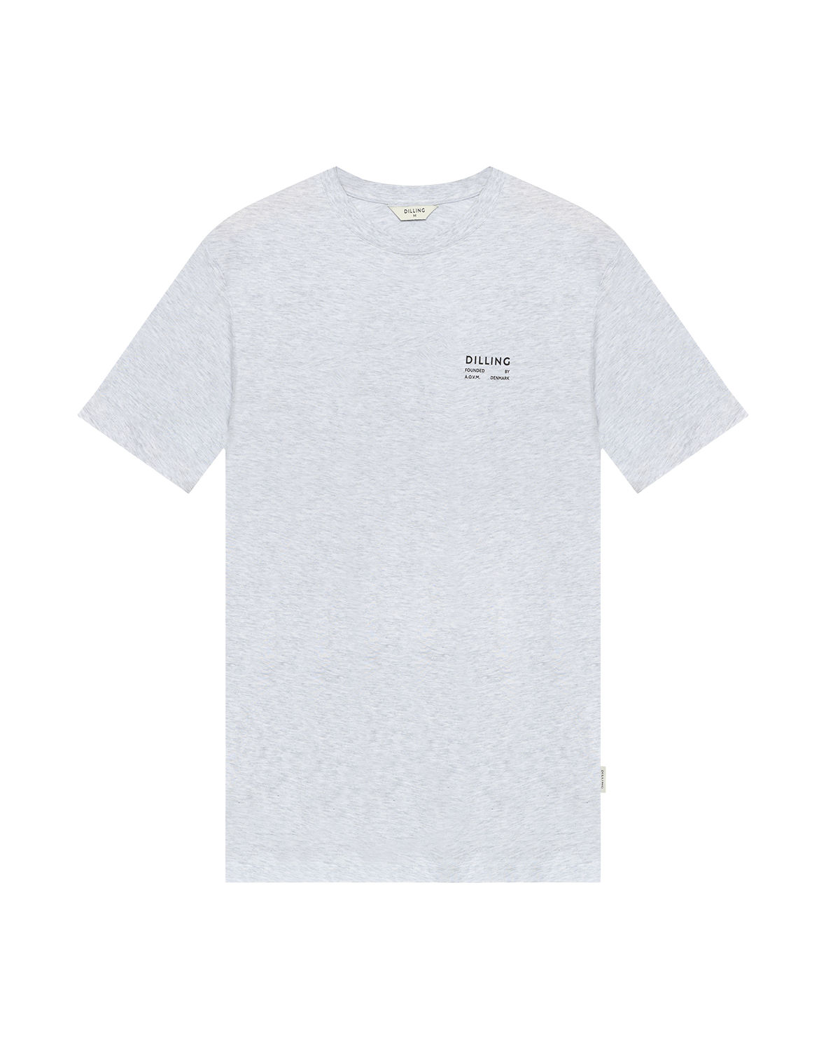 T-shirt van katoen voor heren in Bosnacht