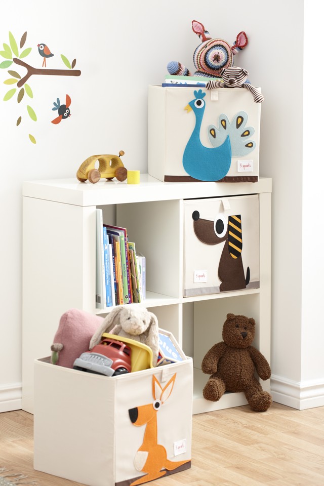 3 Sprouts - Storage Box - Brown Dog