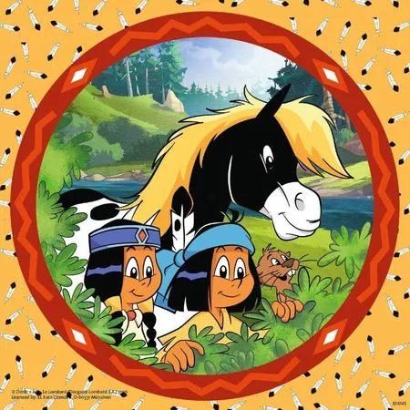 Ravensburger Puzzle Yakari, der tapfere Indianer, 3x49 Teile
