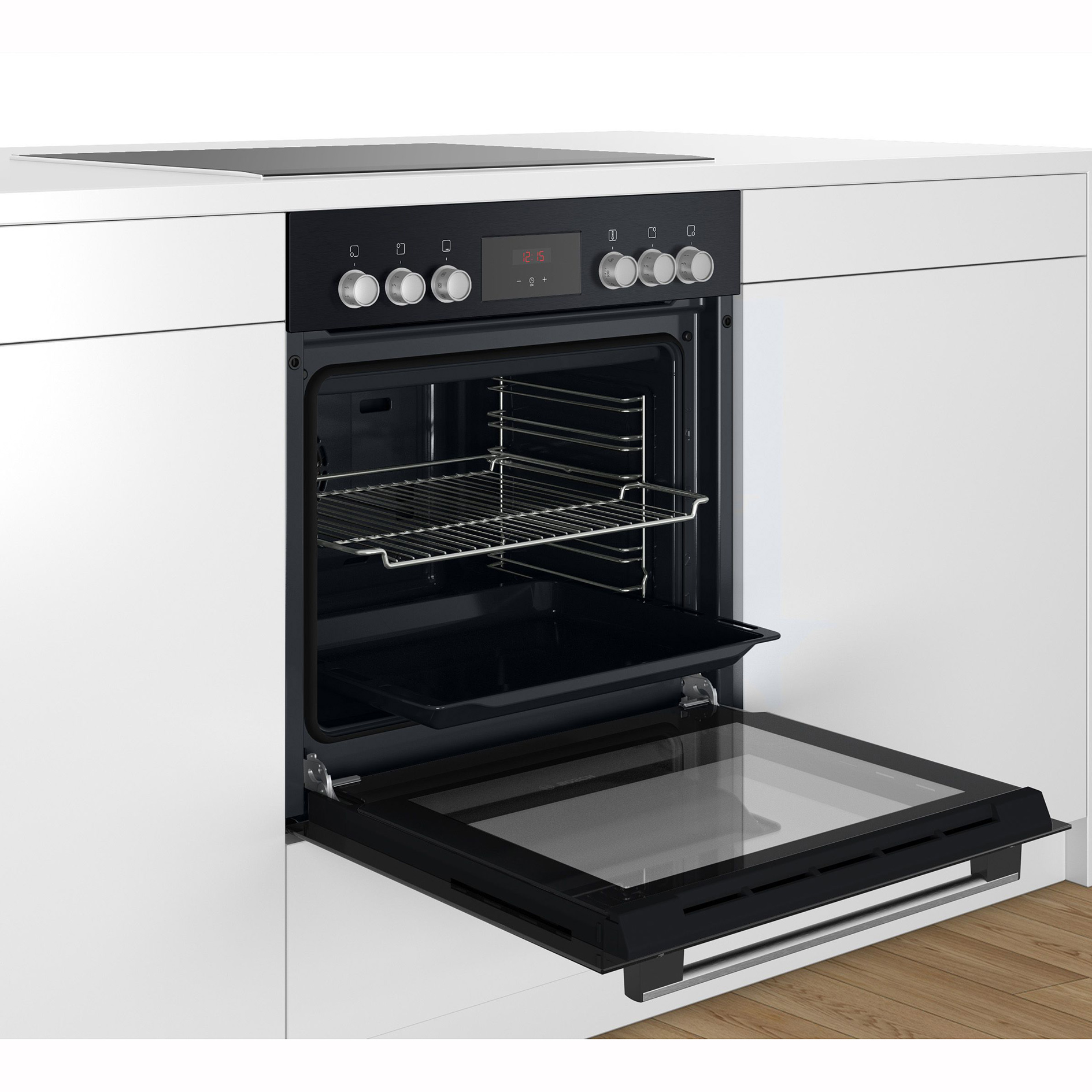 BOSCH Einbau-Herdset HNDBB200 - herdgebunden - A