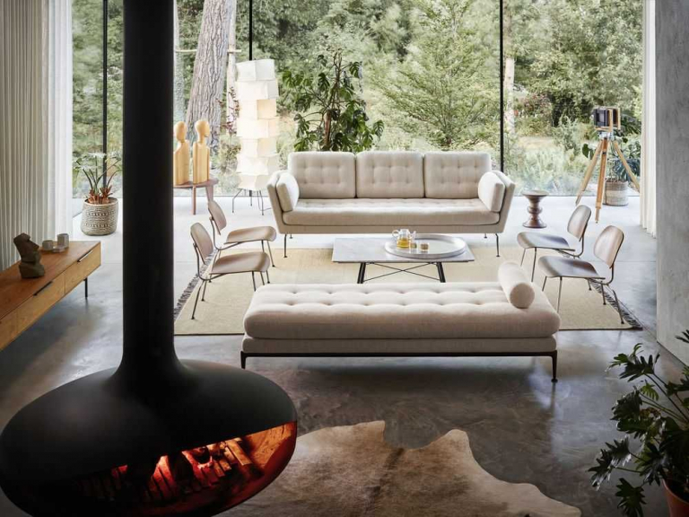 Vitra Eames Coffee Table 1140 essen zwart Walnotenhout