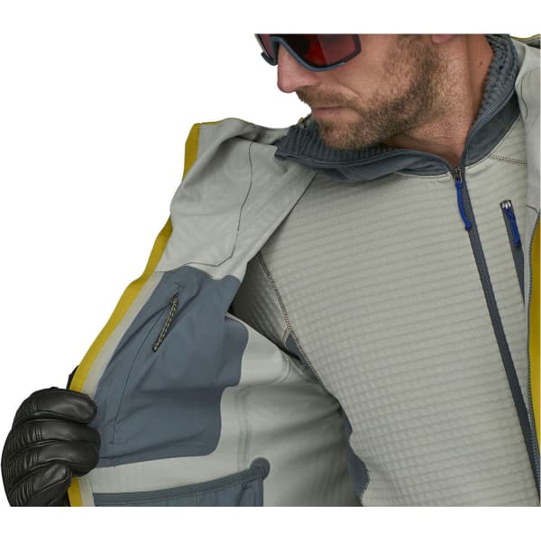 Veste ski de randonnée PATAGONIA M'S UPSTRIDE JKT SHRUB GREEN
