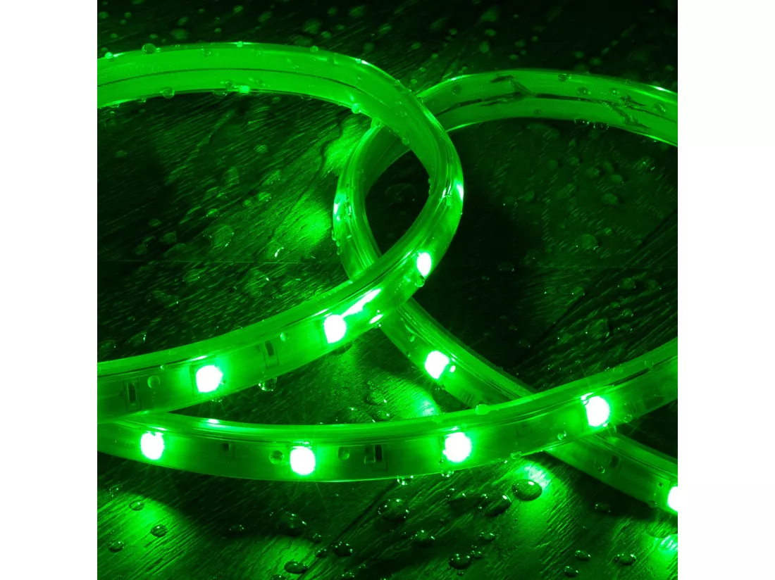 Ruban LED Extérieur Solaire 24V DC SMD2835 60 LED/m 10m IP65 Largeur 12mm Coupe 100 cm RGB