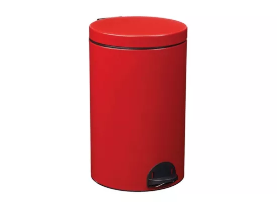 Rossignol Poubelle à pédale 20l rouge - 90259