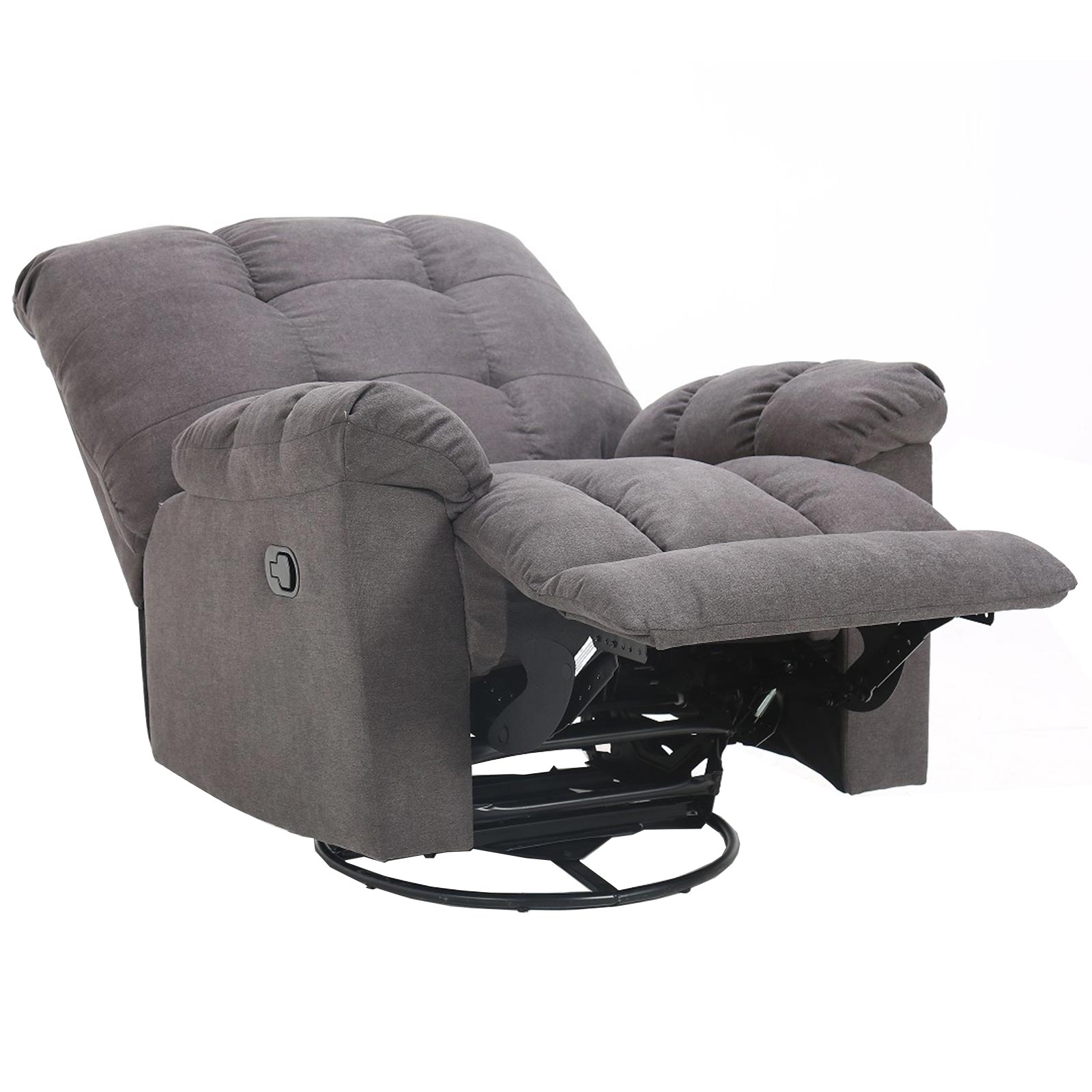 Relaxsessel - grau - mit Funktionen