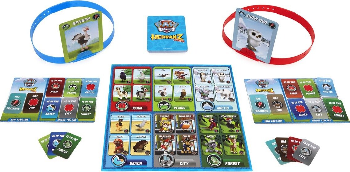 Paw Patrol - Hedbanz Junior - Nordisk