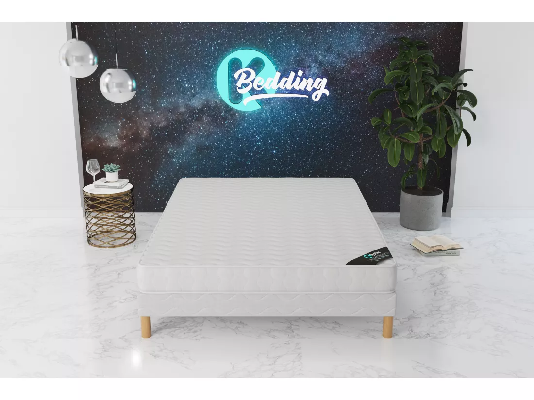Ensemble matelas Senso + sommier 120x190 hauteur 17cm