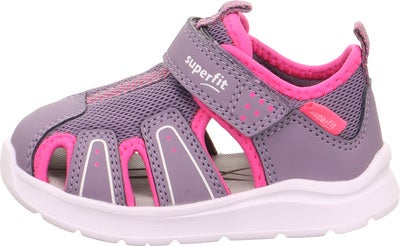 Superfit Wave Sandaler, Lilla/Rosa