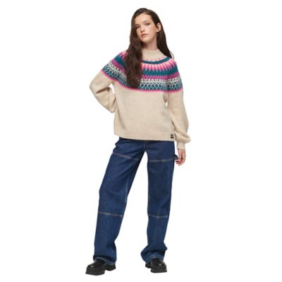 Pull femme Slouchy Pattern SUPERDRY