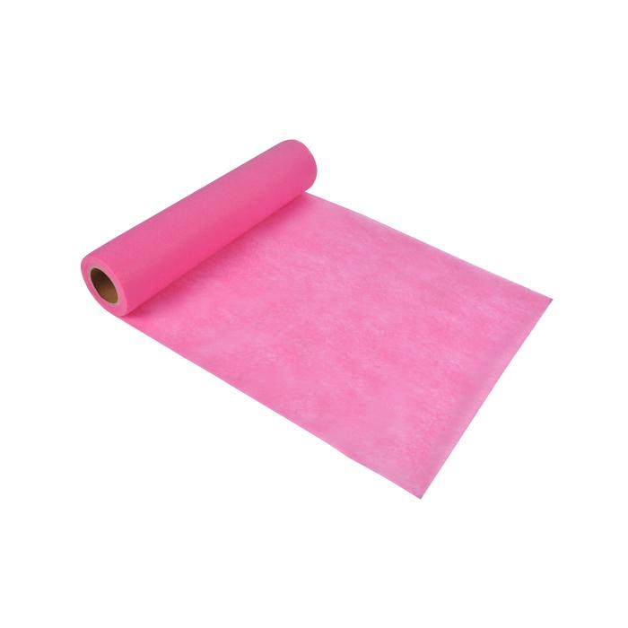 CHEMIN DE TABLE 30CMX7.2M ROSE