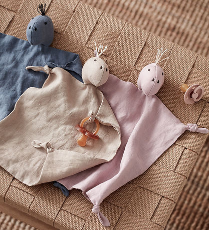 Kids Concept Schmusetuch - Dino - Rosa