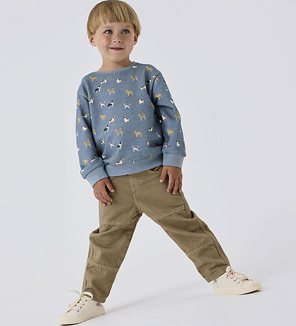 Name It Sweatshirt - NmmBarking - Spring See/Melange