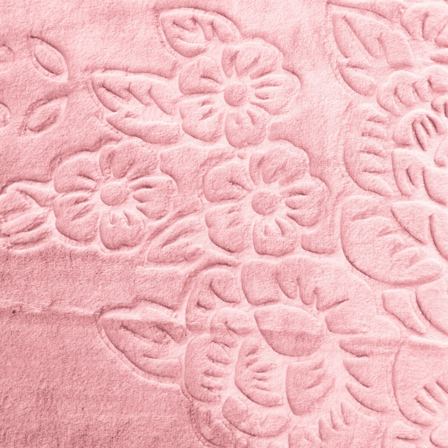 Almina Extra Weiche Wolldecke 200x240 cm 100% PES mit Blumen