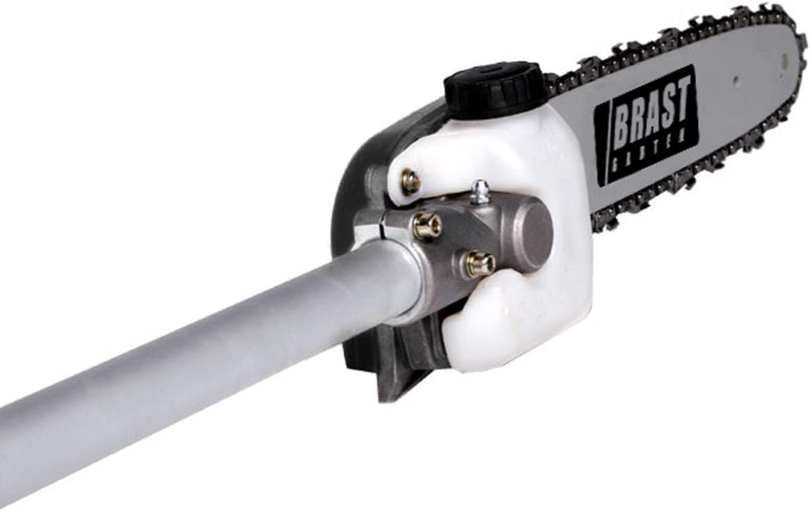 BRAST® 4-Takt Benzin 5in1 Motorsense Heckenschere Hochentaster Freischneider Multitool