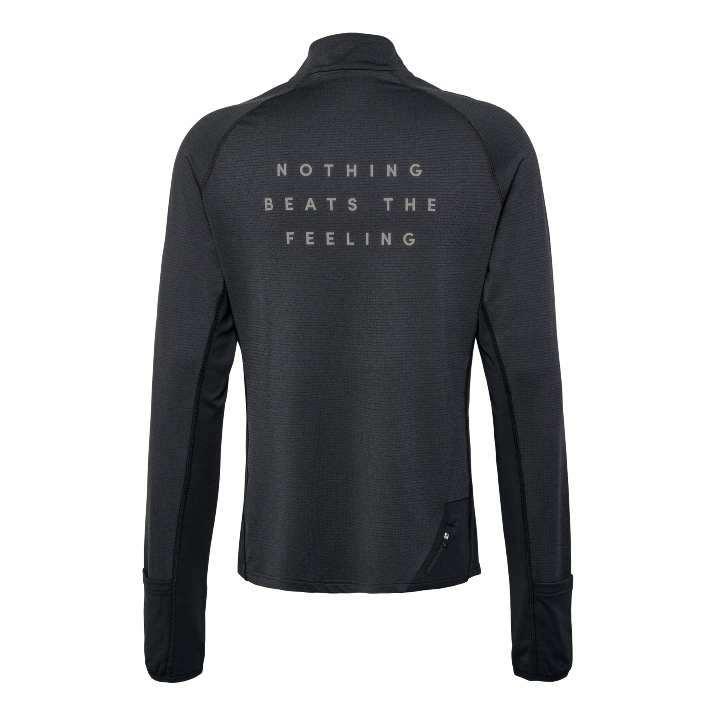 Newline Mesa Half-Zip Top De Course Hommes - Noir