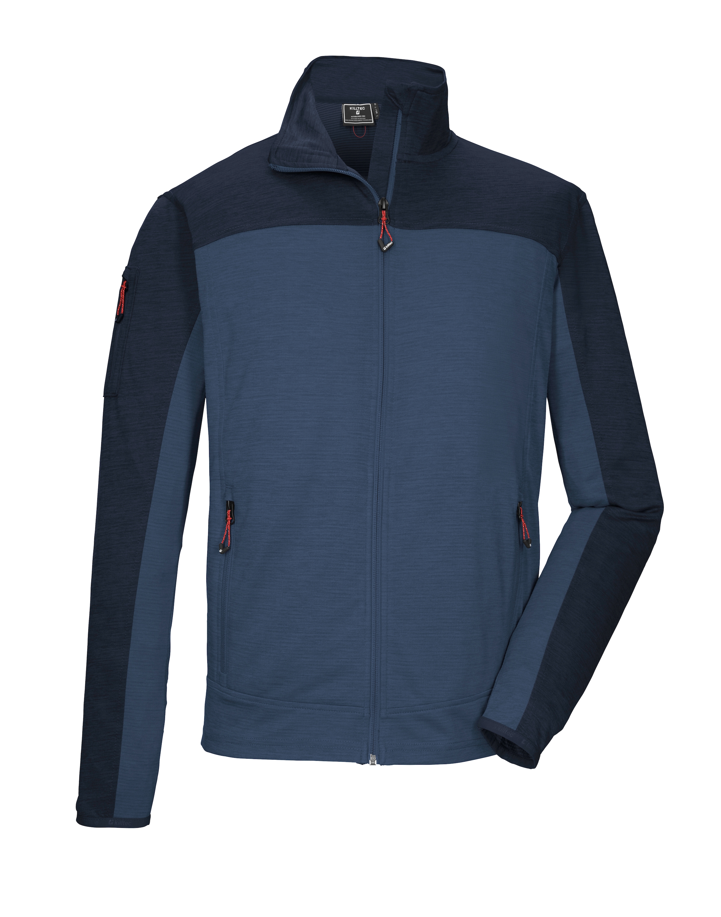 Killtec Funktionsjacke »KOS 42 MN FLX JCKT« aus Polyester, mit Kinnschutz am Reissverschluss