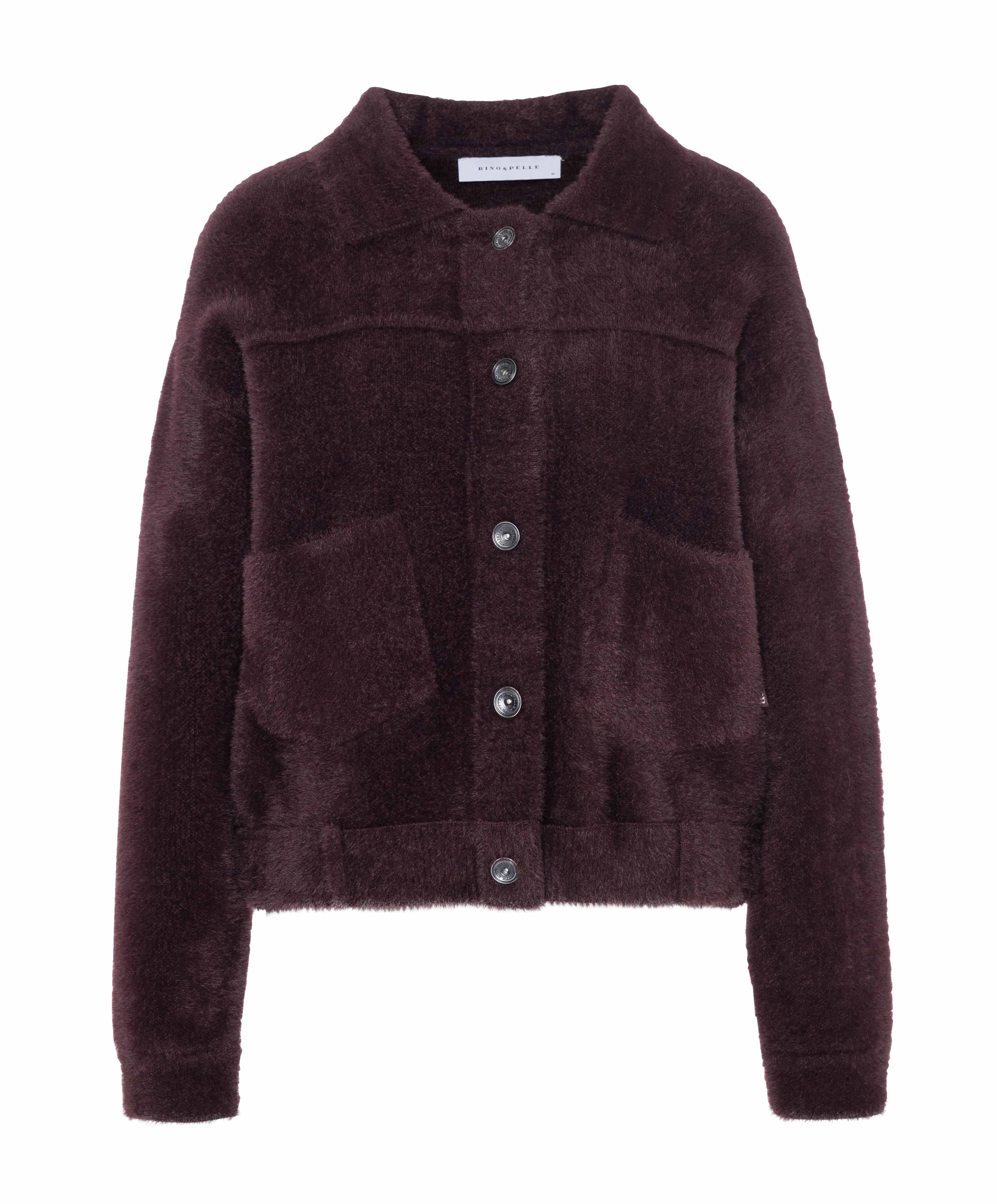 Rino & pelle Dames vest bordeaux
