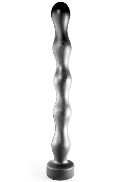 All Black Anal Beads 41,5 cm Ekstra lang analdildo