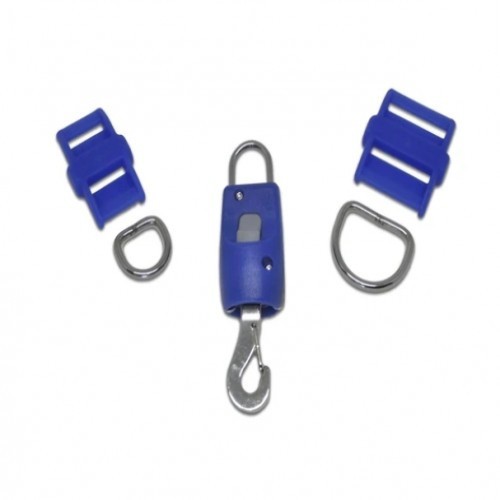 Cadeado de segurança Daonly para cães, azul
