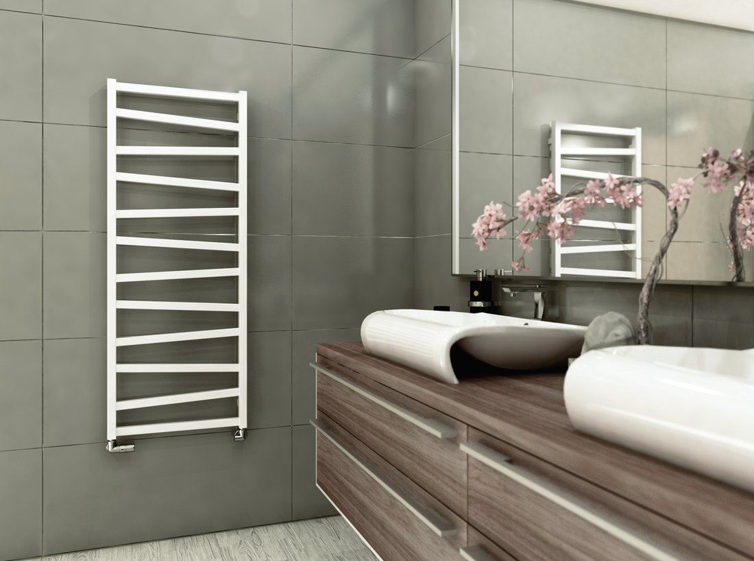 Sapho Zig radiator wit 50x110cm 406W
