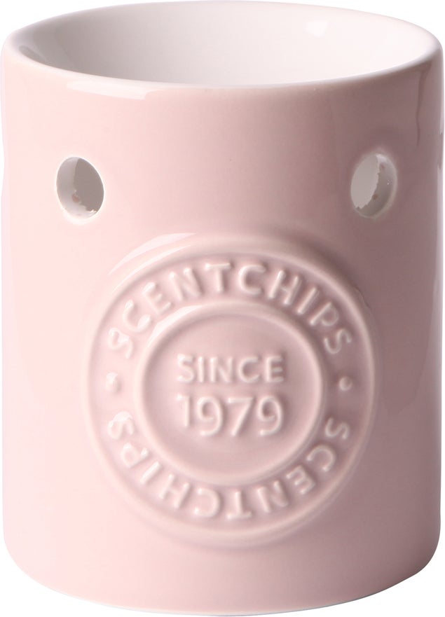 ScentChips geurbrander Design roze 8 x 10 x 8 cm