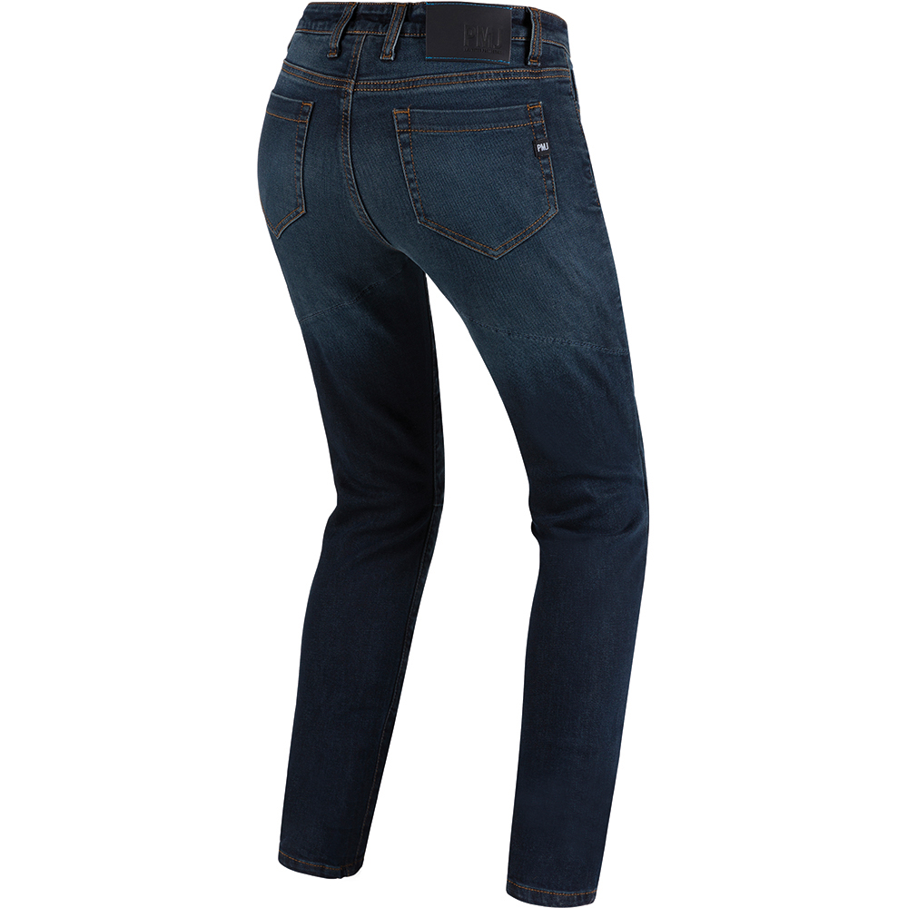 PMJ - Jean femme Caferacer Lady Bleu
