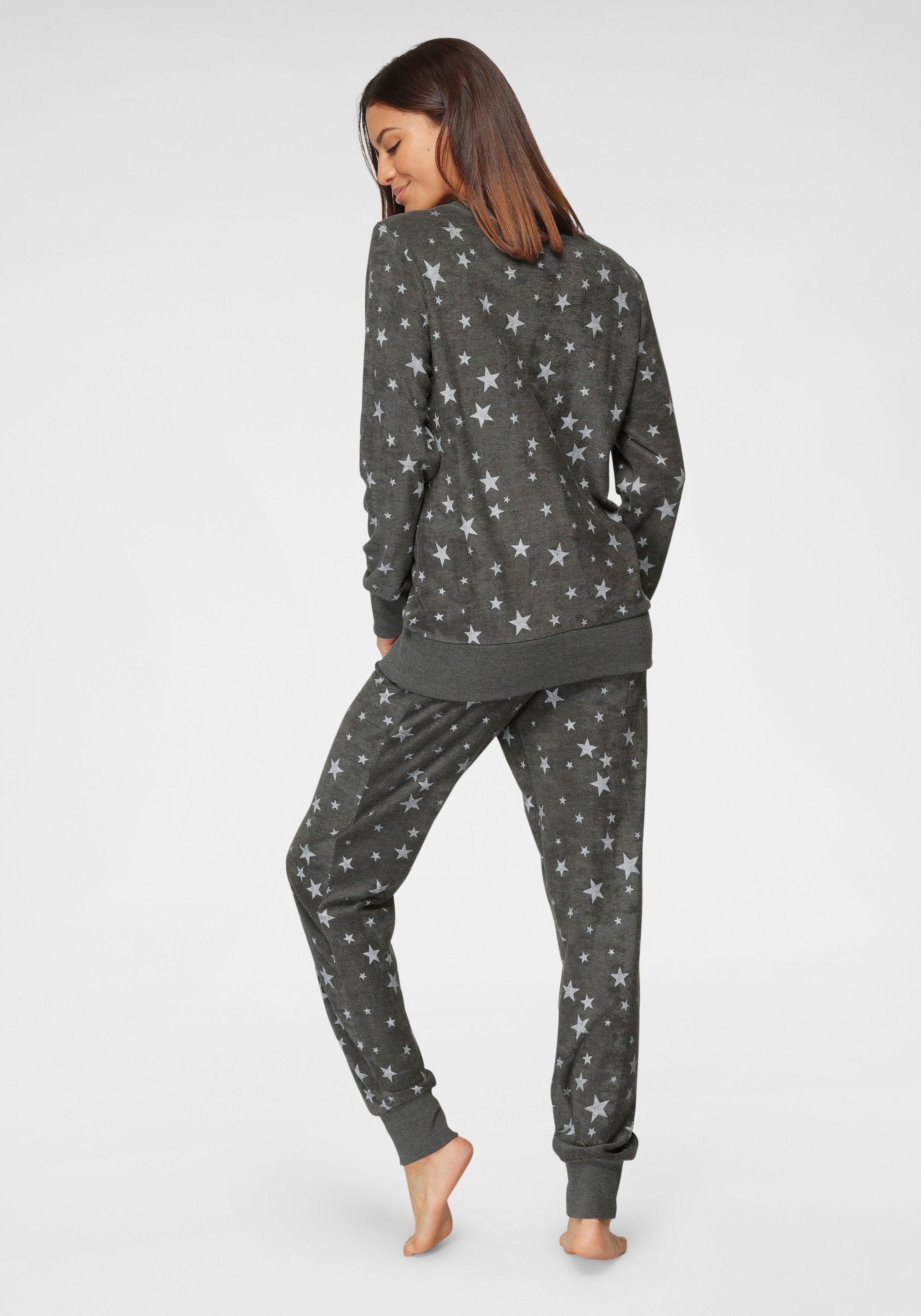 Vivance Dreams Pyjama, 2 Stk. mit Alloverdruck