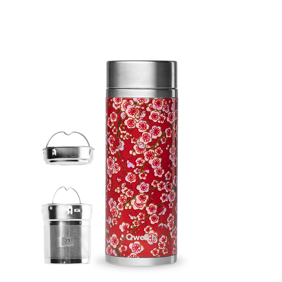 Théière Isotherme Flowers Rouge - Qwetch