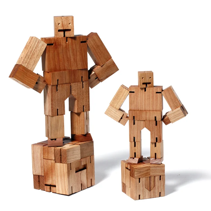 Areaware - Cubebot, klein, blau