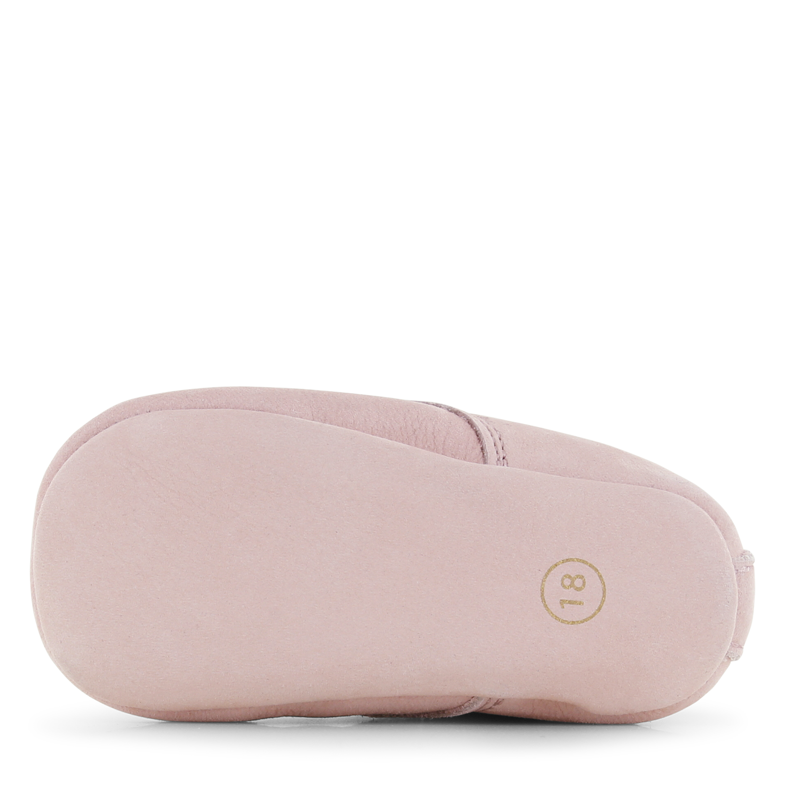 Shoesme Newborn rosa Lederpantoffel